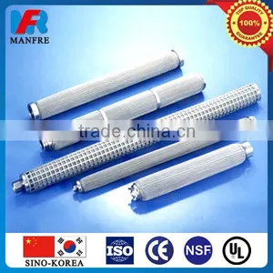 Sintered Stainless Steel Pleated Filter Cartridge for Industrial Gases Process thumbnail-1