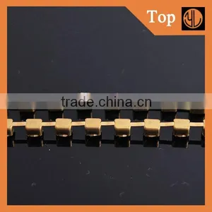 Bright Rhinestone Chain Trim Brass Cup Chain for Garment Accesories thumbnail-2