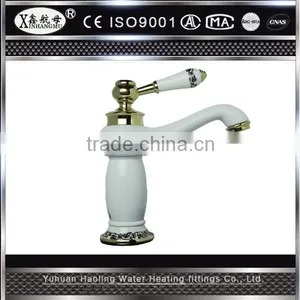 Antique Brass Basin Tap Bathroom Faucet Single Hole Antique Faucet Bathroom Basin Mixer Torneira Para Banheiro thumbnail-5
