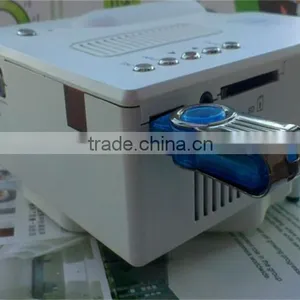 24W Mini Multimedia LCD Image System LED Projector Port - Black thumbnail-3