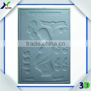 High Definition 3D Embossed Plastic Medical Wall Posters, OEM 3D Anatomical Charts thumbnail-2