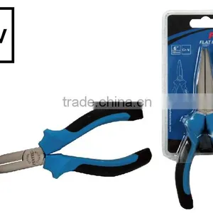 160mm/6" High Quality China Sheet Metal Hand Tools Flat Nose Pliers thumbnail-1