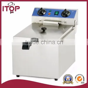 13L Stainless Steel Industrial Deep Fat Fryer thumbnail-1