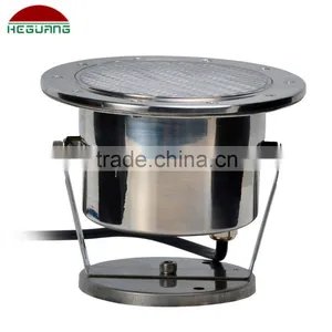 High Power Extra Brightness LED Underwater Fountain Lamp 9x3W External RGB Remote Control Stainless Steel Shell Clear PC Cover thumbnail-4