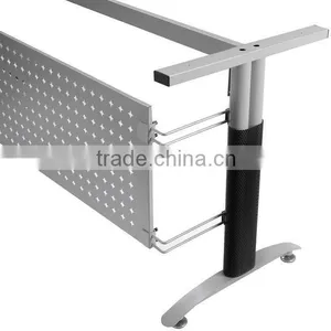 Fashion Style Modern Glass Top Office Table Design Argentate Photos Office Furniture thumbnail-3