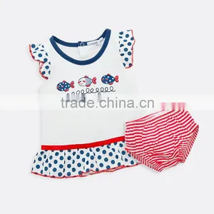 Cute Cartoon Fish Baby Dresses thumbnail-2
