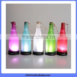 Factory Nice Looking Acrylic Wine Beer Bottle Glorifier Base thumbnail-4