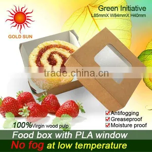 Fast Food Box Packaging With Antifogging Window thumbnail-3