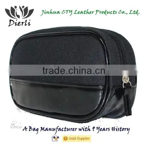 Black Cosmetic Bag for Men thumbnail-1