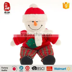 SEDEX 4 Custom Plush Dolls Promo Hot Selling Musical Father Christmas thumbnail-1