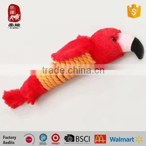 Rope Wrapped Dog Toy Rope Duck Plush Pet Toys thumbnail-4