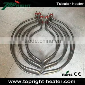 Topright Stainless Steel Customized 240V Electric U-shape Immersion Tubular Heater thumbnail-4