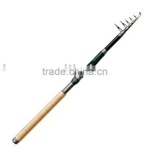 IM6 Carbon Telescopic Spinning Fishing Rod Cork Handle thumbnail-1