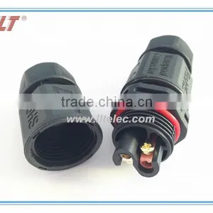 Outdoor Lighting Cable Connector 2 Pin Waterproof Screw Connector thumbnail-1
