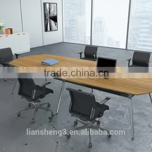 Foshan Liansheng Furniture Luxury Simple Design Office Conference Table thumbnail-4