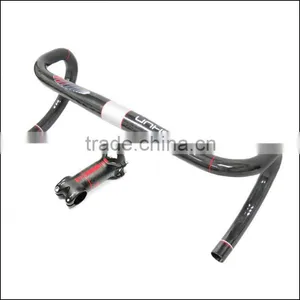 2016 Xinshun Mountain Bikes Carbon Handlebar Mtb Road Bike Accessories Bicycle Parts Grips With Stem BH2213 thumbnail-3