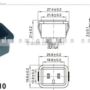 Power Plug Socket AS-15B,DC Male Connector,DC Plug Female Connector thumbnail-5