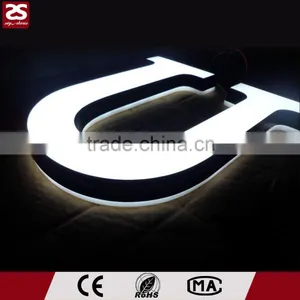 Factory Direct Sale Acrylic Led Luminated Sign 3D Plastic Advertising Signage thumbnail-1