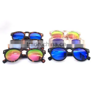 2015 New Arrival Wholesale Leopard Tortoise Round Sunglasses thumbnail-1