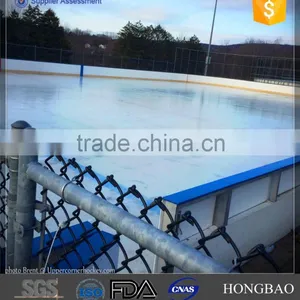 White 15mm Plastic Sheet Hdpe Synthetic Ice Rink for Roller Skating Ground and Barrier thumbnail-2