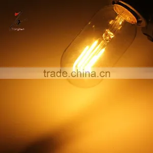 2W 4W Industrial Vintage Tubular T45 Edison LED Filament Bulb E27 220V Warm White thumbnail-1