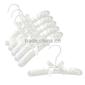 New Padder/satin Clothes Hanger for Suit/shirt,gray Colour,made in China,new Product thumbnail-1