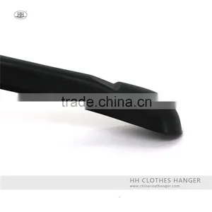 15.5" Plastic Coat Suit Hanger With Logo Printing and Squre Hook for Garment thumbnail-5