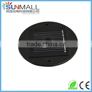 Dia 40mm 2V 35mA Round Solar Panel for Led Light thumbnail-1