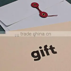 Bespoke Recyclable Brown Kraft Paper Gift Envelope With Factory Price thumbnail-1