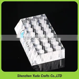 Manufacturing Milled Parts Glass Polished Block CNC Acrylic Machining With Router Service thumbnail-1