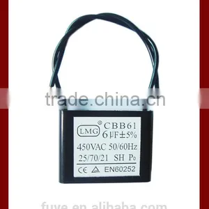 CBB61 10uf 250v With Wires thumbnail-1