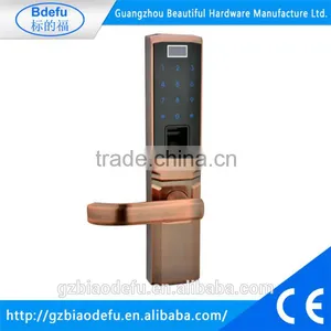 High Quality Durable Stainless Steel Fingerprint Door Handle Lock, Door Lock thumbnail-2