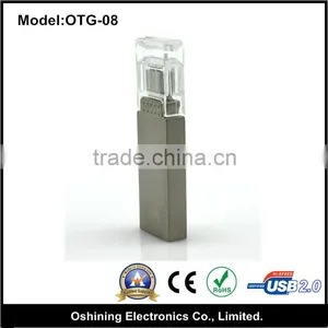 New Design Otg Usb Flash Drive,OTG Usb for Smartphone&PC Thumb Pendrive Memory Stick(otg-08) thumbnail-1