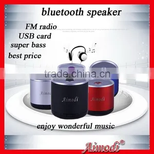 Newest Round Bluetooth Wireless Speaker Mini Portable,enjoy Music Mini Speaker thumbnail-1
