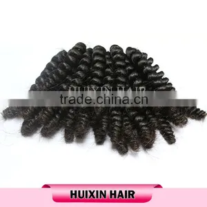 Popular Small Curly Hair, Grade 7A Virgin Hair, Top Mongolian Kinky Curly Hair Human Hair Weave thumbnail-6