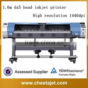 1.6m Eco Solvent Vinyl Sticker Printer With Dx5 Print Head thumbnail-1