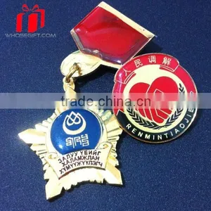 Customized Design High Quality Sports Medals With Ribbion,School Athletes Medallion From Medal Wholesaler thumbnail-1