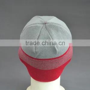 BSCI Audit Custom Winter Beanie Hat With Jacquard Logo thumbnail-5