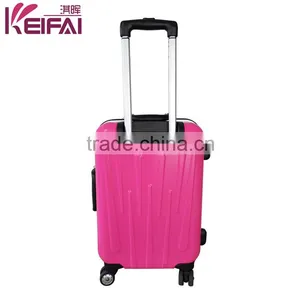 20 Inch Black Color Cheap Trolley Suitcase With 4-Wheels thumbnail-4