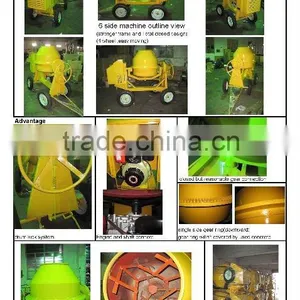 CONCRETE MIXER CM350 With Diesel Engine thumbnail-1