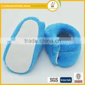 2016 Hot Sale High Quality Boy Girl Comfortable Soft Sole Warm Winter House Baby Walking Shoes thumbnail-2