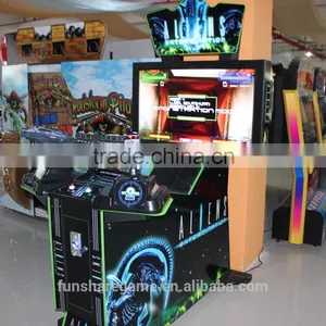 Arcade Aliens Shooting Machine / Coin Operation Shooting Machine thumbnail-3