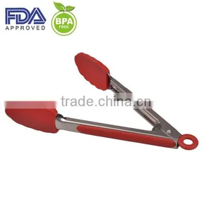 Hot New Products Kitchen Silicone Tongs/ Silicone Food Tongs thumbnail-2