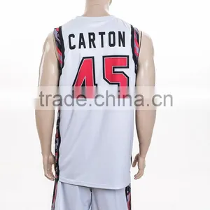 Sublimated Basketballl Set Custom Basketballl Jersey for Team Design Wholesale thumbnail-3