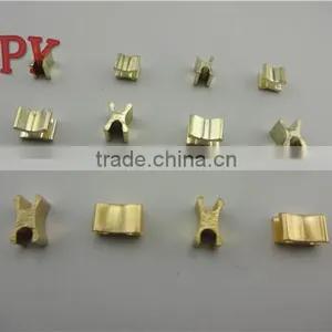 Zipper Brass Metal H Type Bottom Stop and U Type Top Stop thumbnail-4