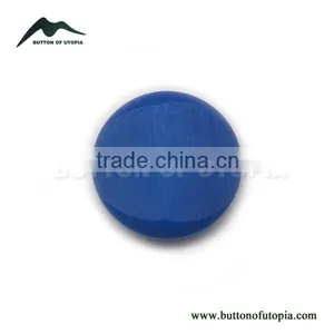 Resin Blue Round Shank Buttons thumbnail-1