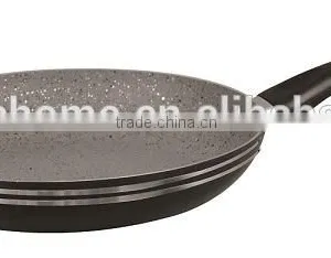 Auminum Non-stick Fry Pan With Inner Mable Coating thumbnail-2