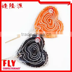85g Yellow&White Heart Shape Lollipop Candy thumbnail-3