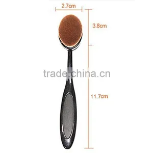 2016 New Professional Facial Makeup Brushes Toothbrushes Shape Oval Foundation Brushes thumbnail-3