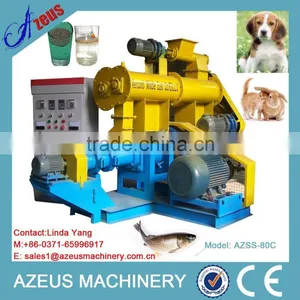 350-400kg/h Small Animal Feed / Pet Food / Aqua Feeds / Fish Feed Pellet Mill thumbnail-1